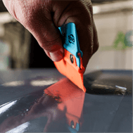 Foto corporativa de un poroceso de pintura industrial