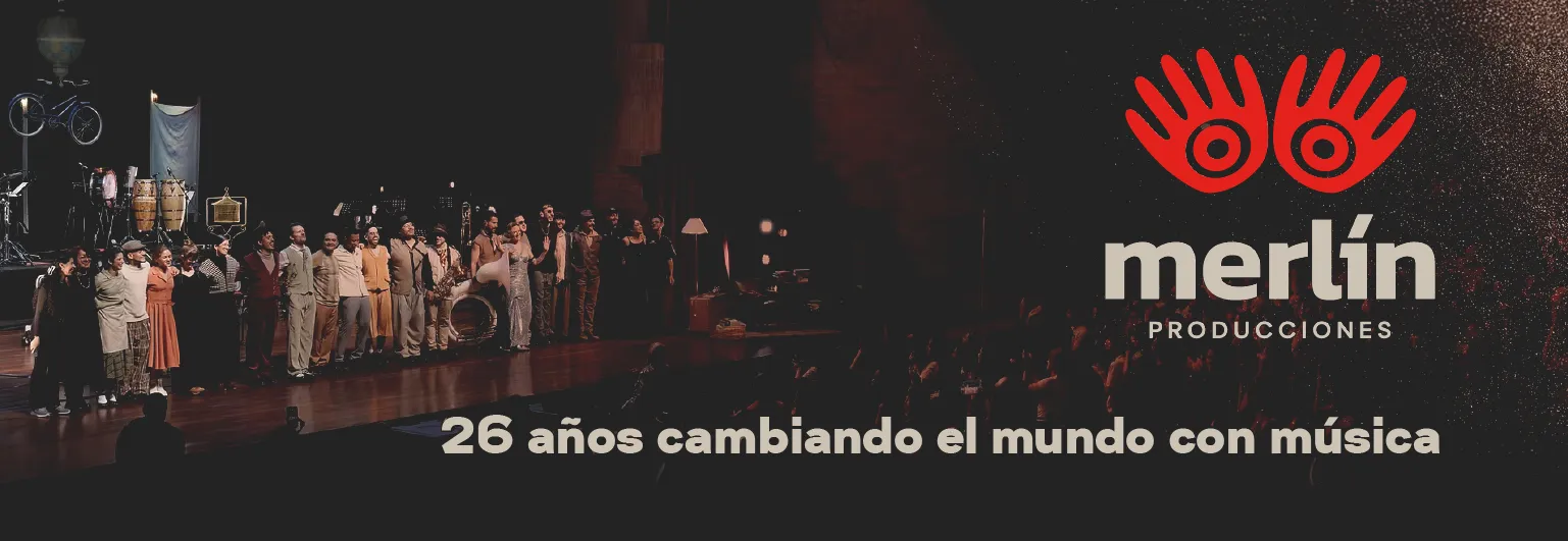 Banner de marca de Merlin Producciones