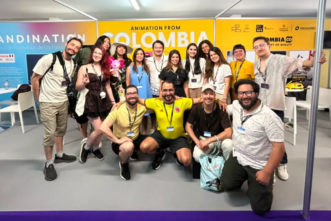 Delegacion de Animacion Colombiana en Annecy