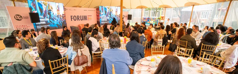 Banner del BAM - Bogotá Audiovisual Market