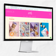 Diseño de la web para Candela Bakery