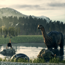 Dinosaurios en 3d por digital 10