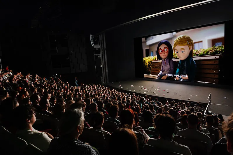 imagen del festival de Annecy proyeccion cine