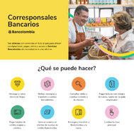 Diseño grafico para bancolombia